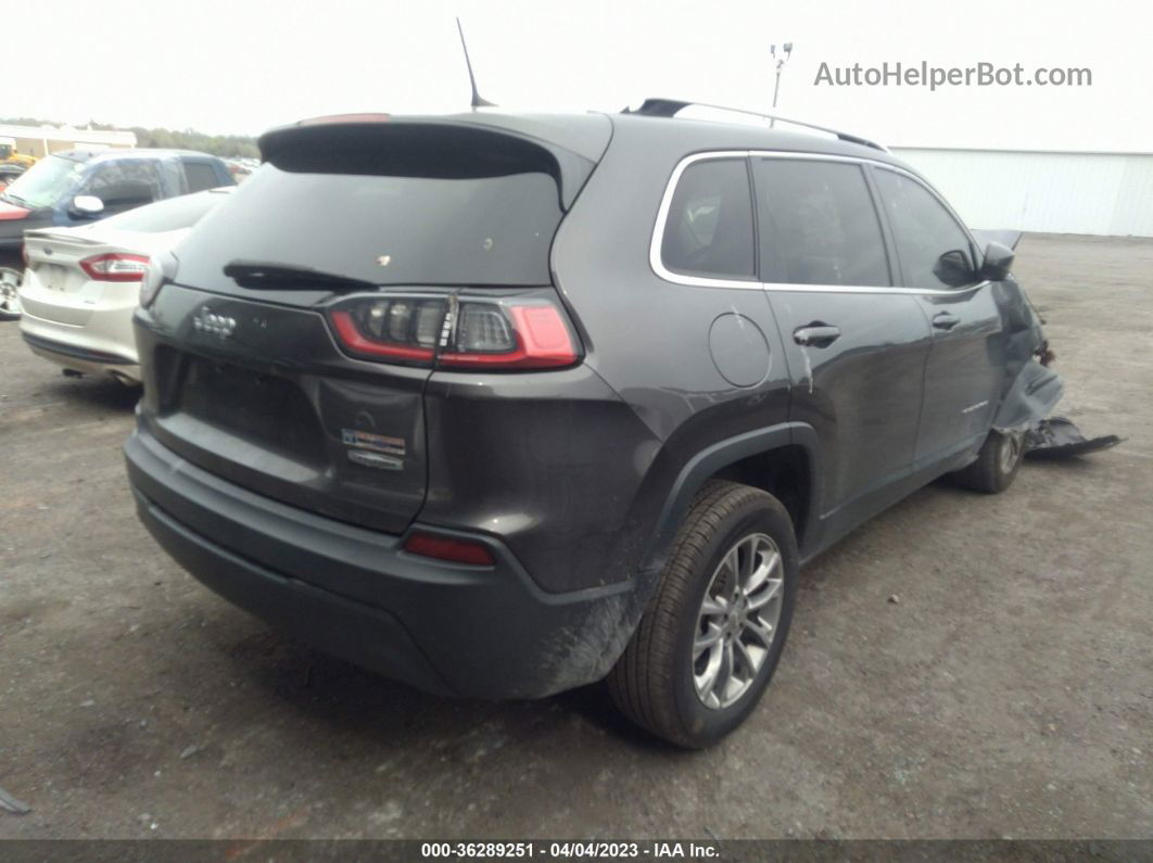 2019 Jeep Cherokee Latitude Plus Black vin: 1C4PJLLB2KD202800