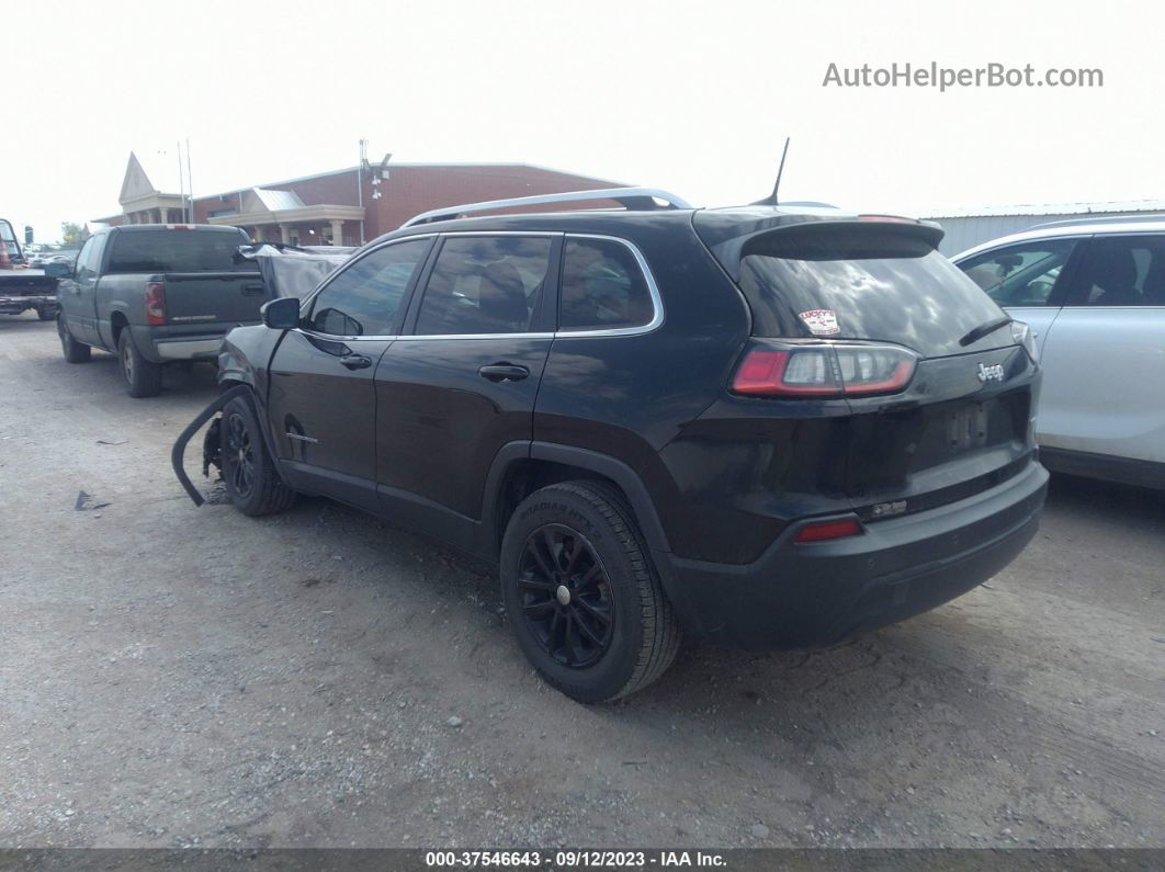 2019 Jeep Cherokee Latitude Plus Fwd Black vin: 1C4PJLLB2KD265718