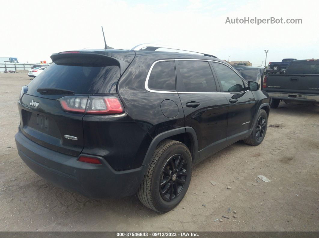 2019 Jeep Cherokee Latitude Plus Fwd Black vin: 1C4PJLLB2KD265718