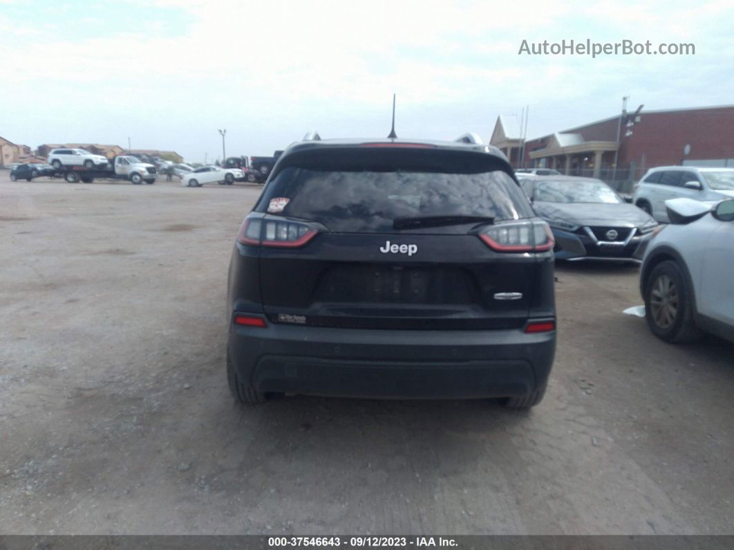 2019 Jeep Cherokee Latitude Plus Fwd Black vin: 1C4PJLLB2KD265718