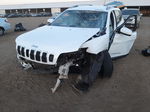 2019 Jeep Cherokee Latitude Plus White vin: 1C4PJLLB2KD333208