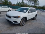 2019 Jeep Cherokee Latitude Plus Fwd White vin: 1C4PJLLB2KD419781