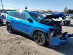 2021 Jeep Cherokee Latitude Plus Blue vin: 1C4PJLLB2MD112680