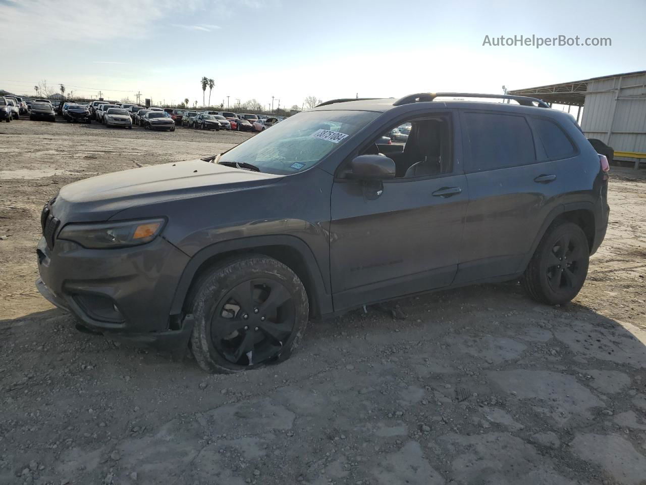 2021 Jeep Cherokee Latitude Plus Gray vin: 1C4PJLLB2MD183832