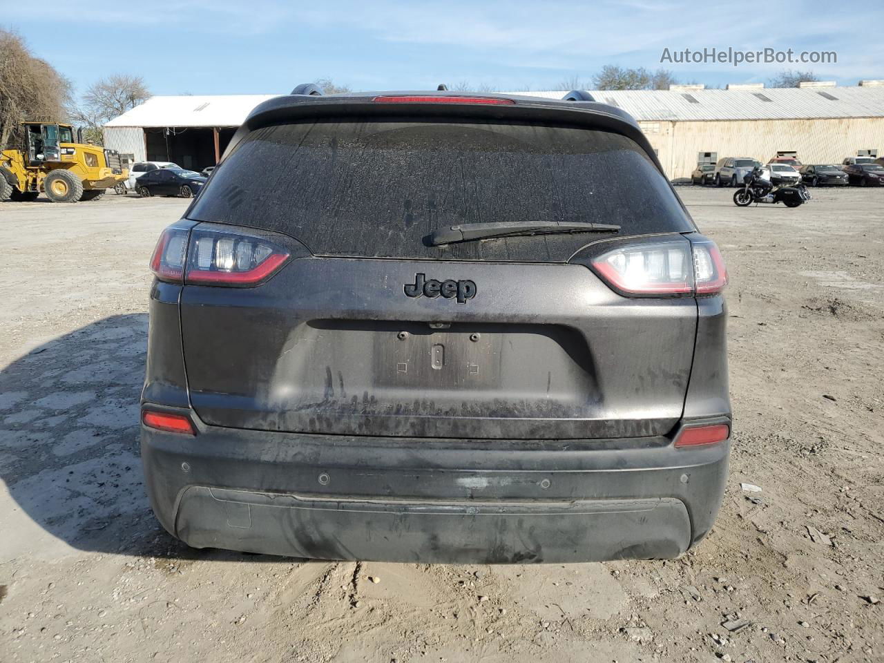 2021 Jeep Cherokee Latitude Plus Gray vin: 1C4PJLLB2MD183832