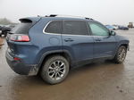 2019 Jeep Cherokee Latitude Plus Blue vin: 1C4PJLLB3KD366783