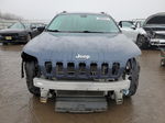 2019 Jeep Cherokee Latitude Plus Blue vin: 1C4PJLLB3KD366783