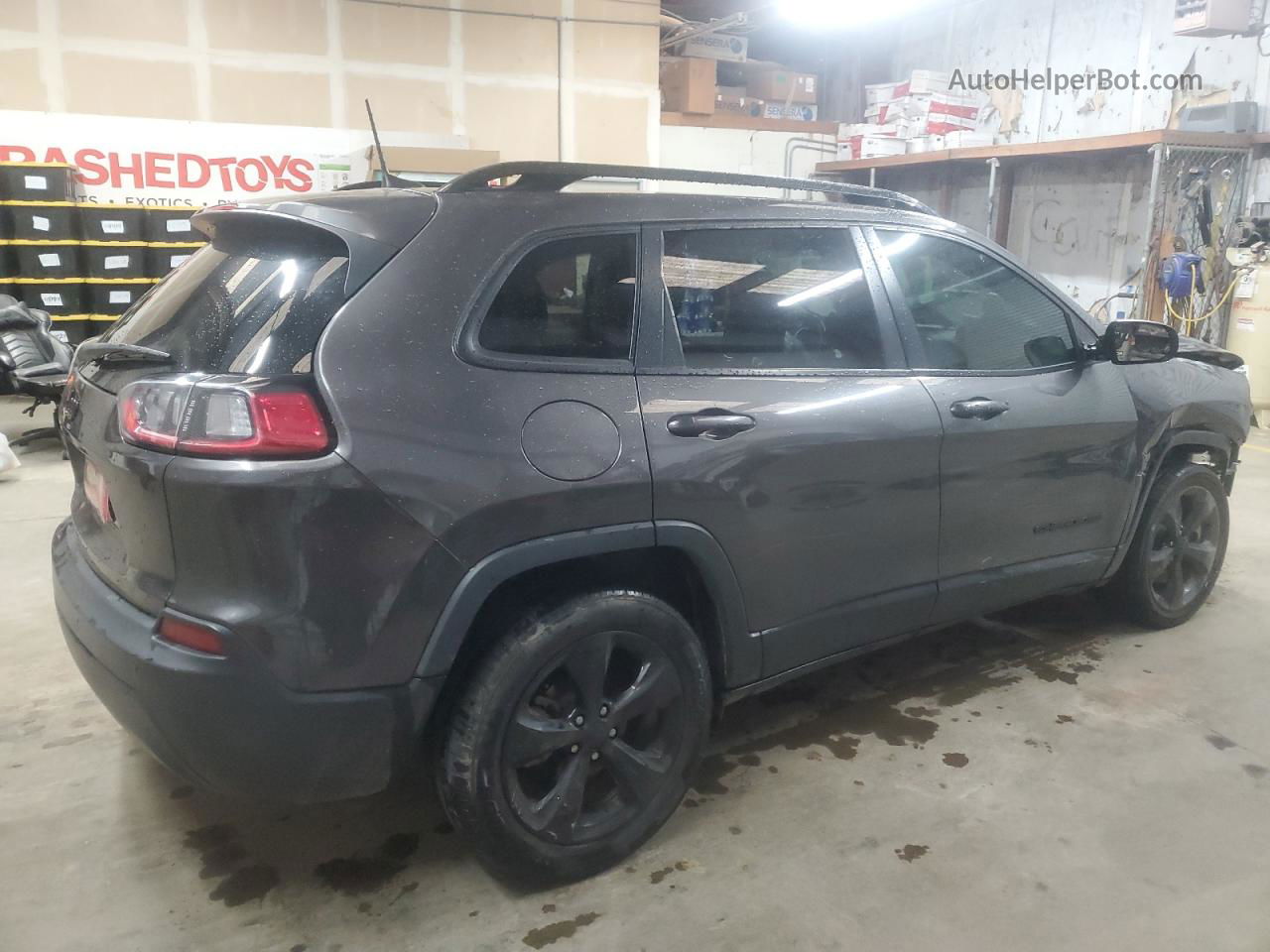 2019 Jeep Cherokee Latitude Plus Угольный vin: 1C4PJLLB3KD454569