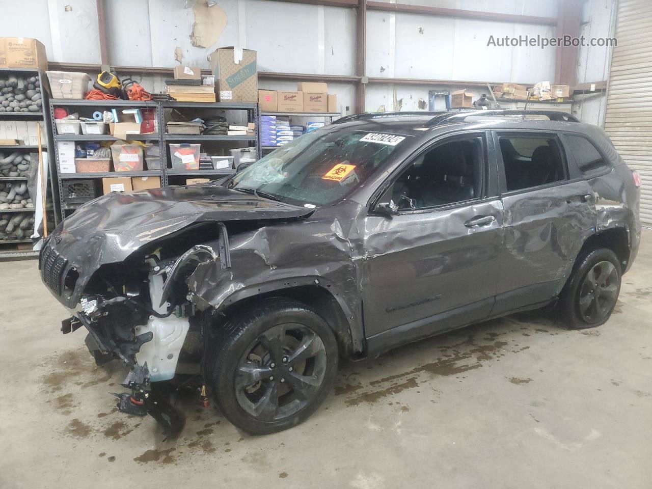 2019 Jeep Cherokee Latitude Plus Charcoal vin: 1C4PJLLB3KD454569