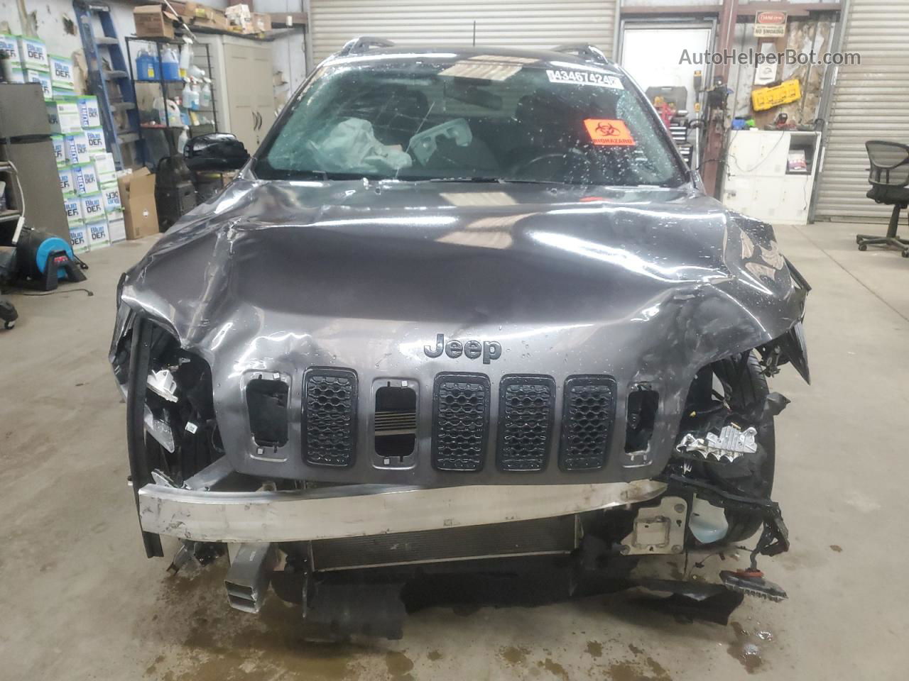 2019 Jeep Cherokee Latitude Plus Charcoal vin: 1C4PJLLB3KD454569