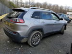 2019 Jeep Cherokee Latitude Plus Silver vin: 1C4PJLLB4KD159450