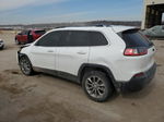 2019 Jeep Cherokee Latitude Plus White vin: 1C4PJLLB4KD206573