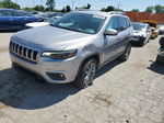 2019 Jeep Cherokee Latitude Plus Silver vin: 1C4PJLLB4KD226256