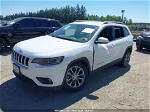 2019 Jeep Cherokee Latitude Plus Fwd White vin: 1C4PJLLB4KD264439