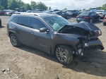 2021 Jeep Cherokee Latitude Plus Gray vin: 1C4PJLLB4MD134874