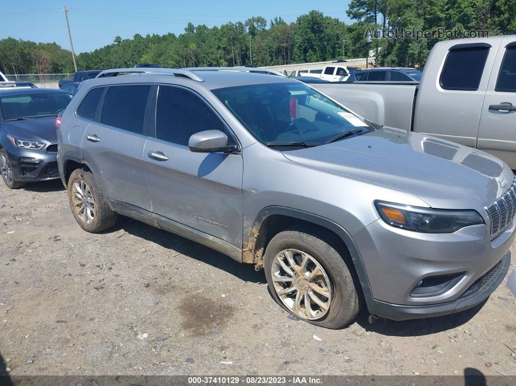 2021 Jeep Cherokee Latitude Plus Серый vin: 1C4PJLLB4MD218127