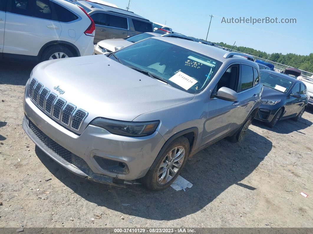 2021 Jeep Cherokee Latitude Plus Gray vin: 1C4PJLLB4MD218127