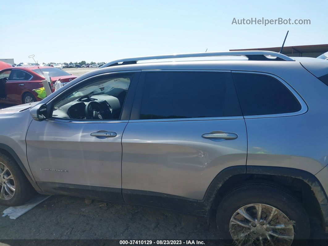 2021 Jeep Cherokee Latitude Plus Gray vin: 1C4PJLLB4MD218127