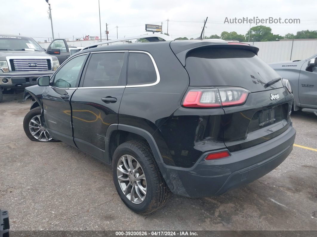 2019 Jeep Cherokee Latitude Plus Fwd Black vin: 1C4PJLLB5KD176497