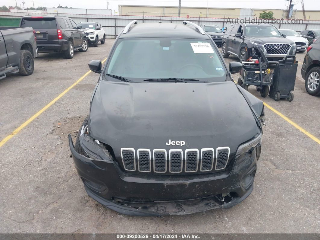 2019 Jeep Cherokee Latitude Plus Fwd Black vin: 1C4PJLLB5KD176497