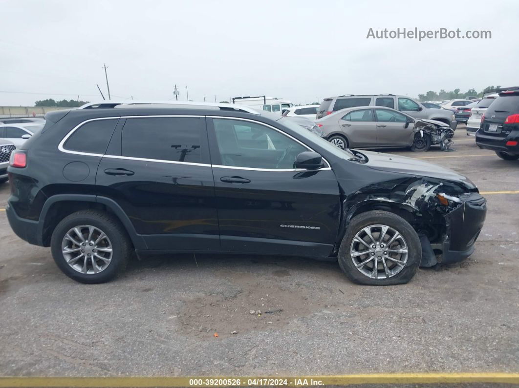 2019 Jeep Cherokee Latitude Plus Fwd Черный vin: 1C4PJLLB5KD176497