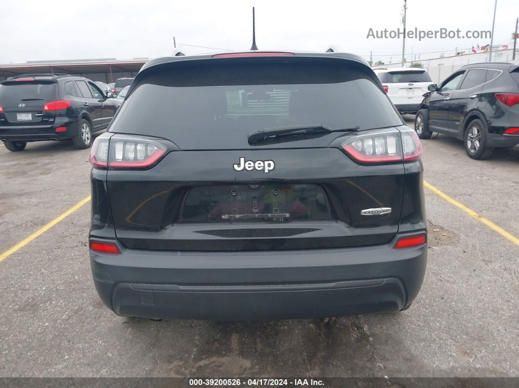 2019 Jeep Cherokee Latitude Plus Fwd Black vin: 1C4PJLLB5KD176497