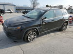 2019 Jeep Cherokee Latitude Plus Black vin: 1C4PJLLB5KD202211