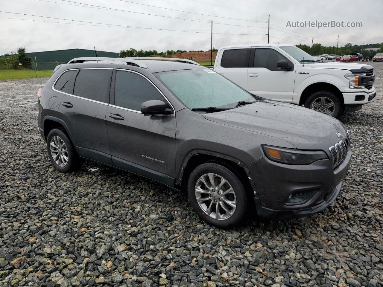 2019 Jeep Cherokee Latitude Plus Charcoal vin: 1C4PJLLB5KD225908