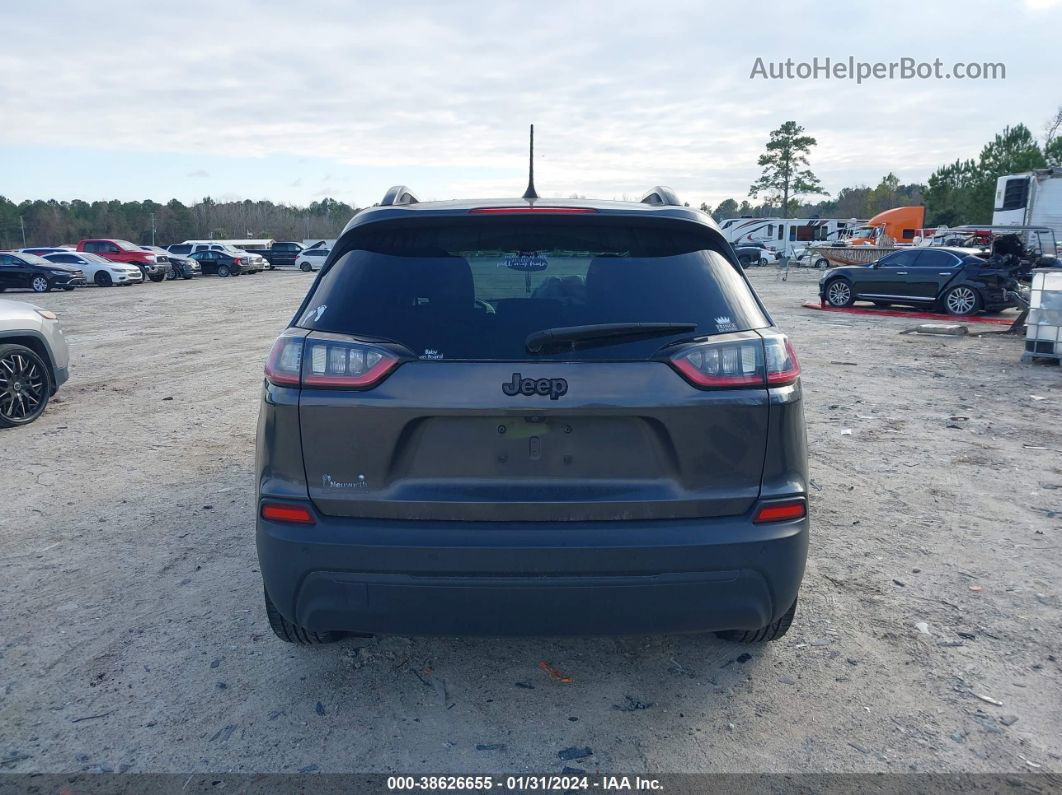 2019 Jeep Cherokee Altitude Fwd Gray vin: 1C4PJLLB5KD396349