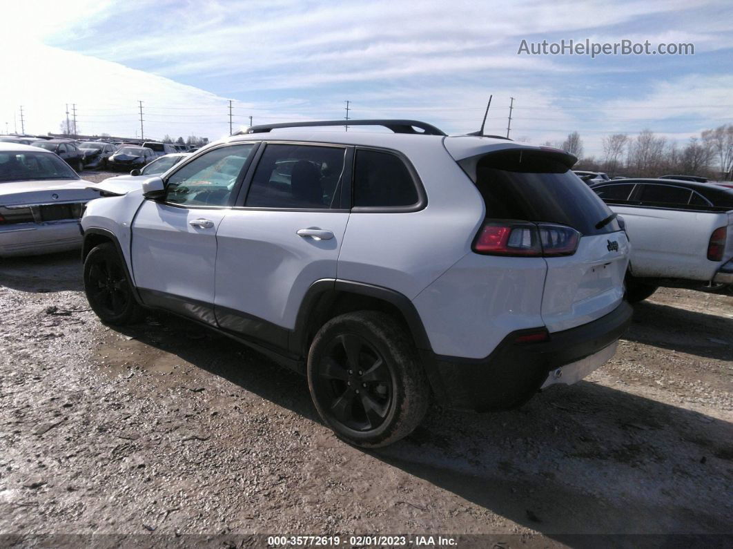 2019 Jeep Cherokee Altitude Fwd White vin: 1C4PJLLB5KD448417