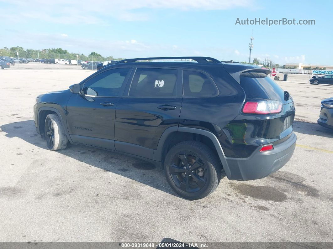 2019 Jeep Cherokee Altitude Fwd Черный vin: 1C4PJLLB5KD475116