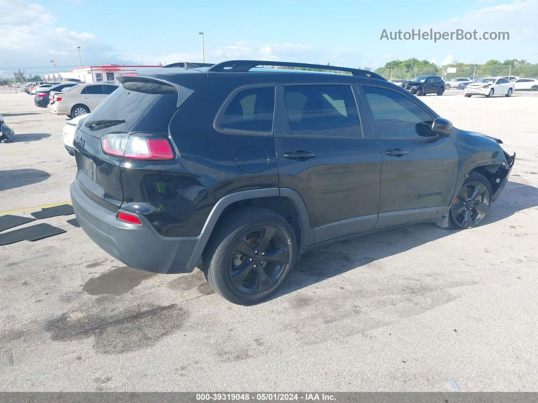 2019 Jeep Cherokee Altitude Fwd Черный vin: 1C4PJLLB5KD475116