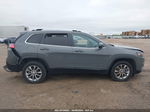 2021 Jeep Cherokee Latitude Plus Fwd Серый vin: 1C4PJLLB5MD215205