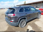 2019 Jeep Cherokee Latitude Plus Fwd Gray vin: 1C4PJLLB6KD370746