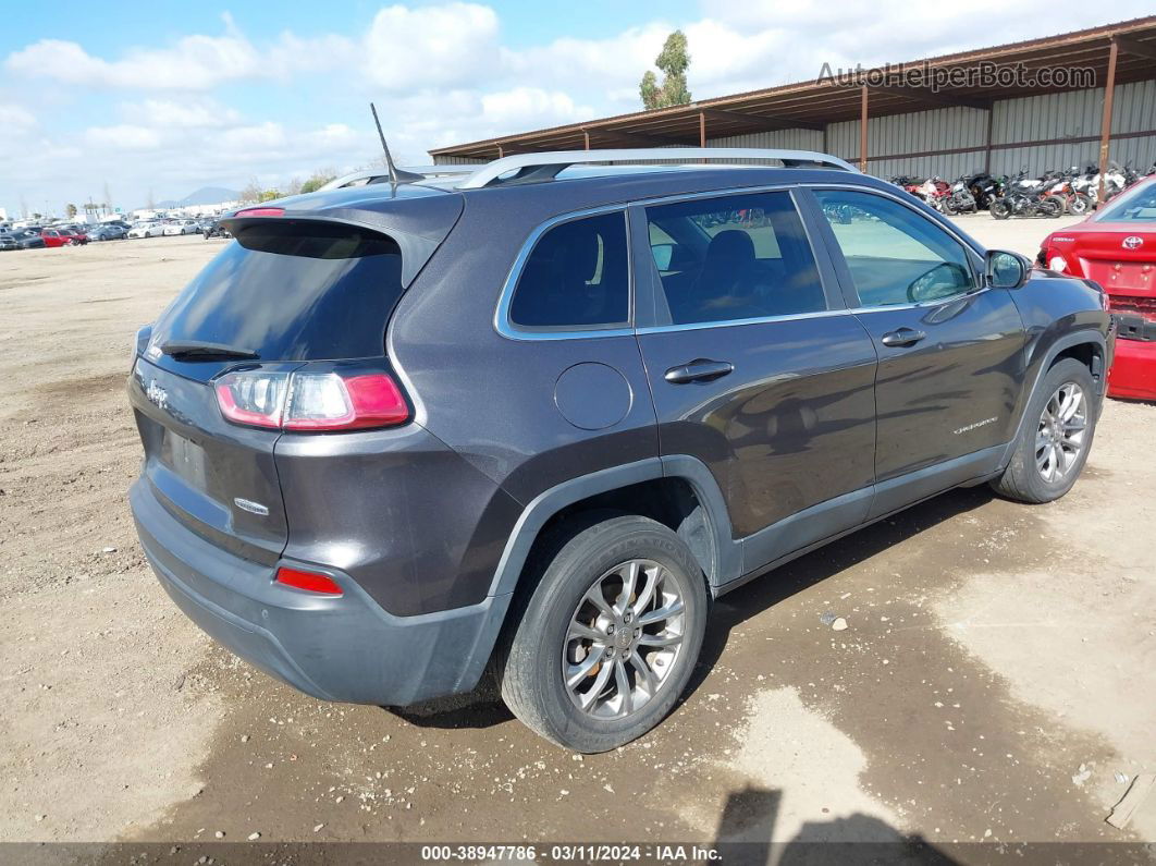 2019 Jeep Cherokee Latitude Plus Fwd Серый vin: 1C4PJLLB6KD370746