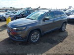 2019 Jeep Cherokee Latitude Plus Fwd Gray vin: 1C4PJLLB6KD370746