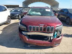 2019 Jeep Cherokee Latitude Plus Fwd Burgundy vin: 1C4PJLLB6KD393346