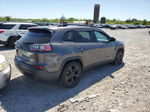 2019 Jeep Cherokee Latitude Plus Gray vin: 1C4PJLLB6KD455554