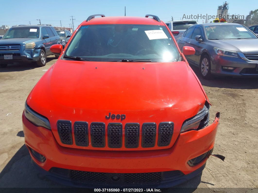 2021 Jeep Cherokee Altitude Fwd Orange vin: 1C4PJLLB6MD211454