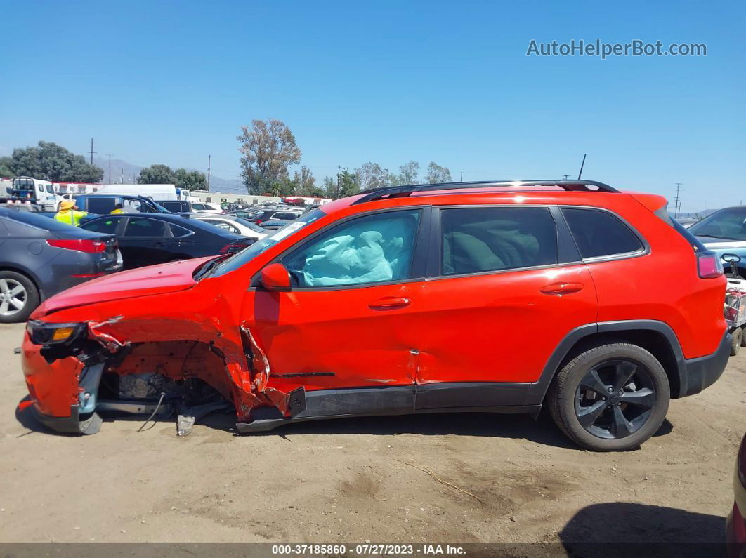 2021 Jeep Cherokee Altitude Fwd Orange vin: 1C4PJLLB6MD211454