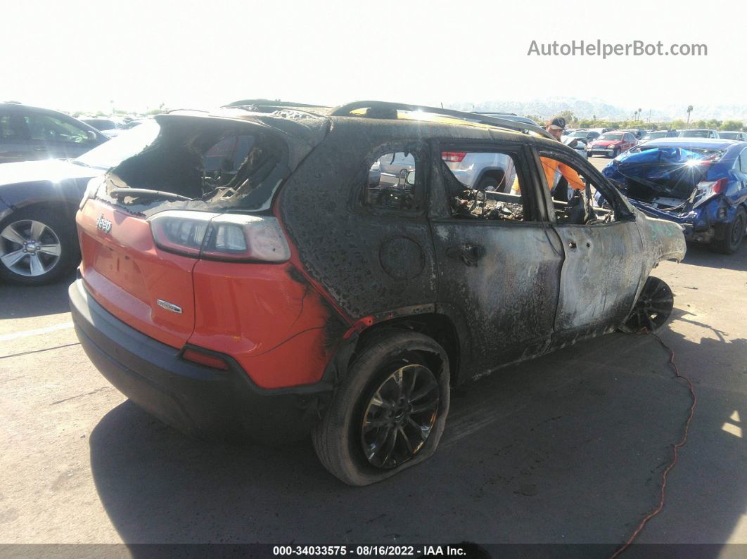 2021 Jeep Cherokee Latitude Plus Fwd Оранжевый vin: 1C4PJLLB6MD235849