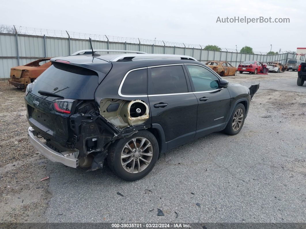 2019 Jeep Cherokee Latitude Plus Fwd Black vin: 1C4PJLLB7KD312578