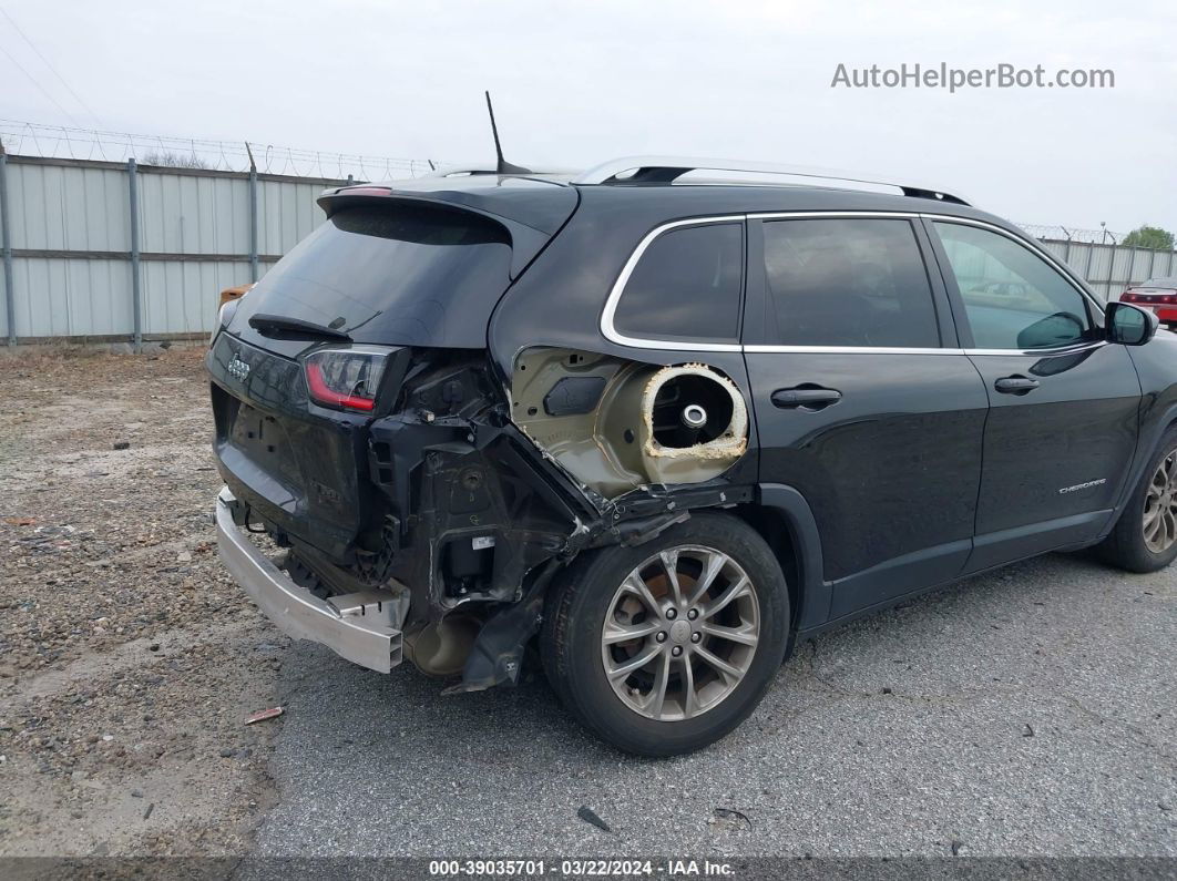 2019 Jeep Cherokee Latitude Plus Fwd Black vin: 1C4PJLLB7KD312578