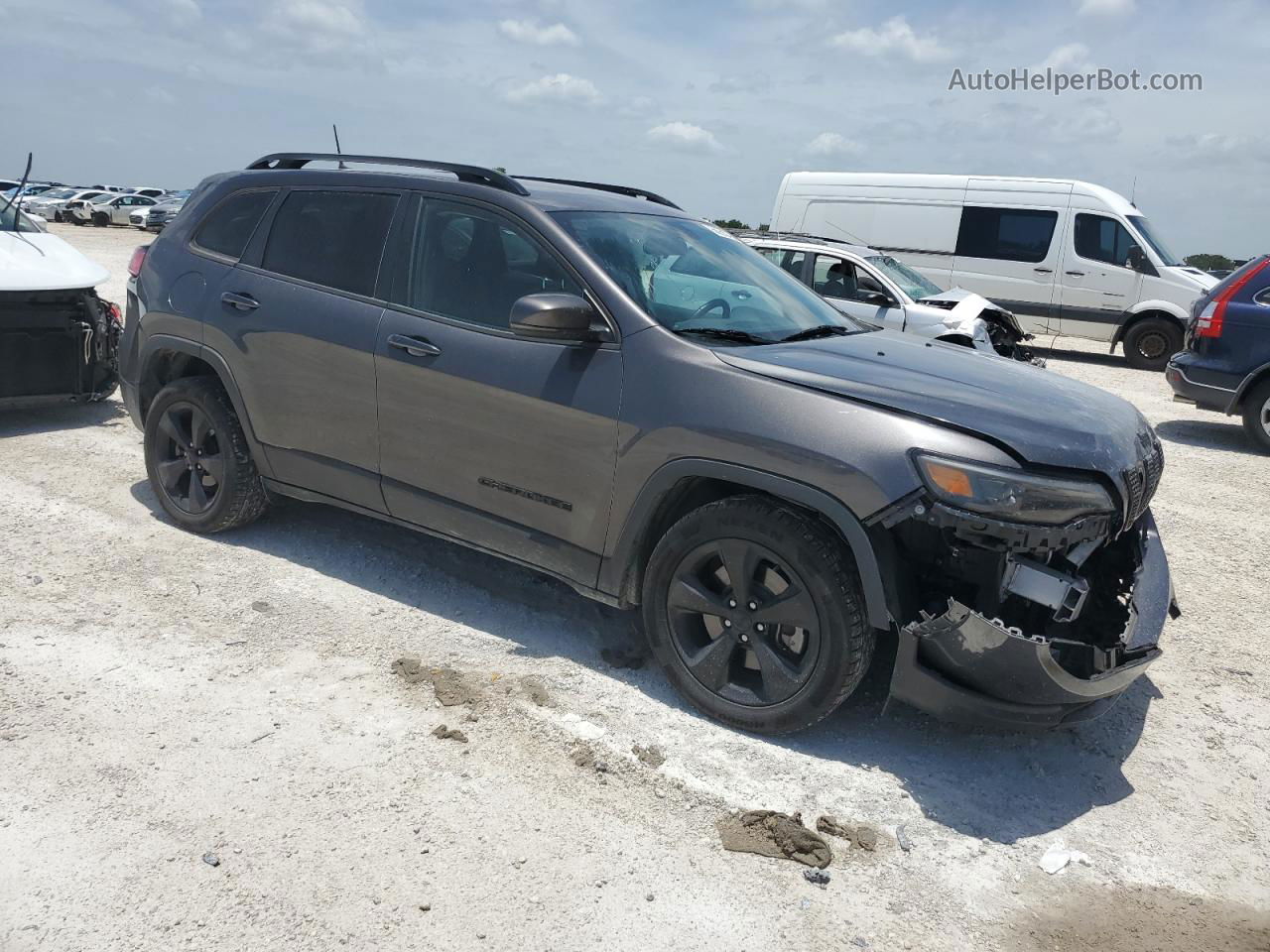 2019 Jeep Cherokee Latitude Plus Charcoal vin: 1C4PJLLB7KD392688