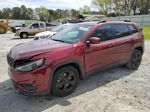 2021 Jeep Cherokee Latitude Plus Red vin: 1C4PJLLB7MD237092