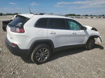 2019 Jeep Cherokee Latitude Plus White vin: 1C4PJLLB8KD184271