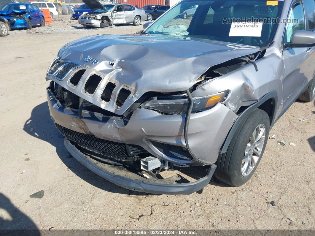 2019 Jeep Cherokee Latitude Plus Fwd Серый vin: 1C4PJLLB8KD248437