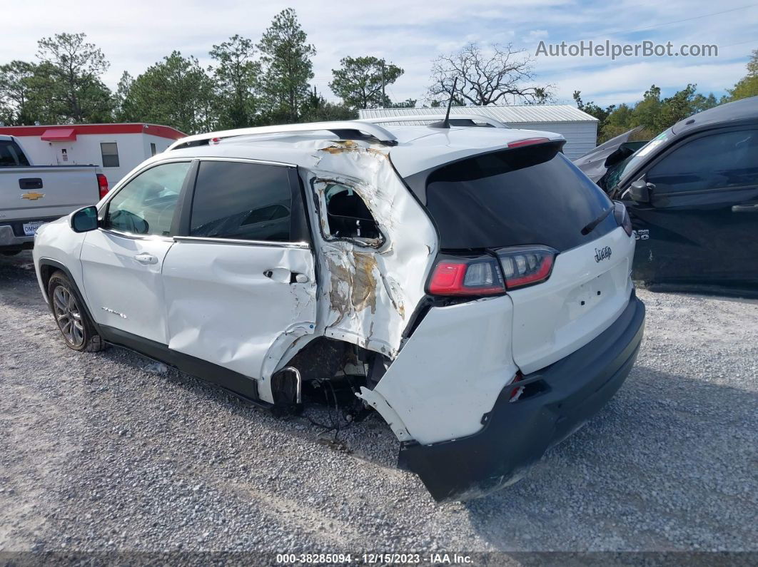 2021 Jeep Cherokee   White vin: 1C4PJLLB8MD112036