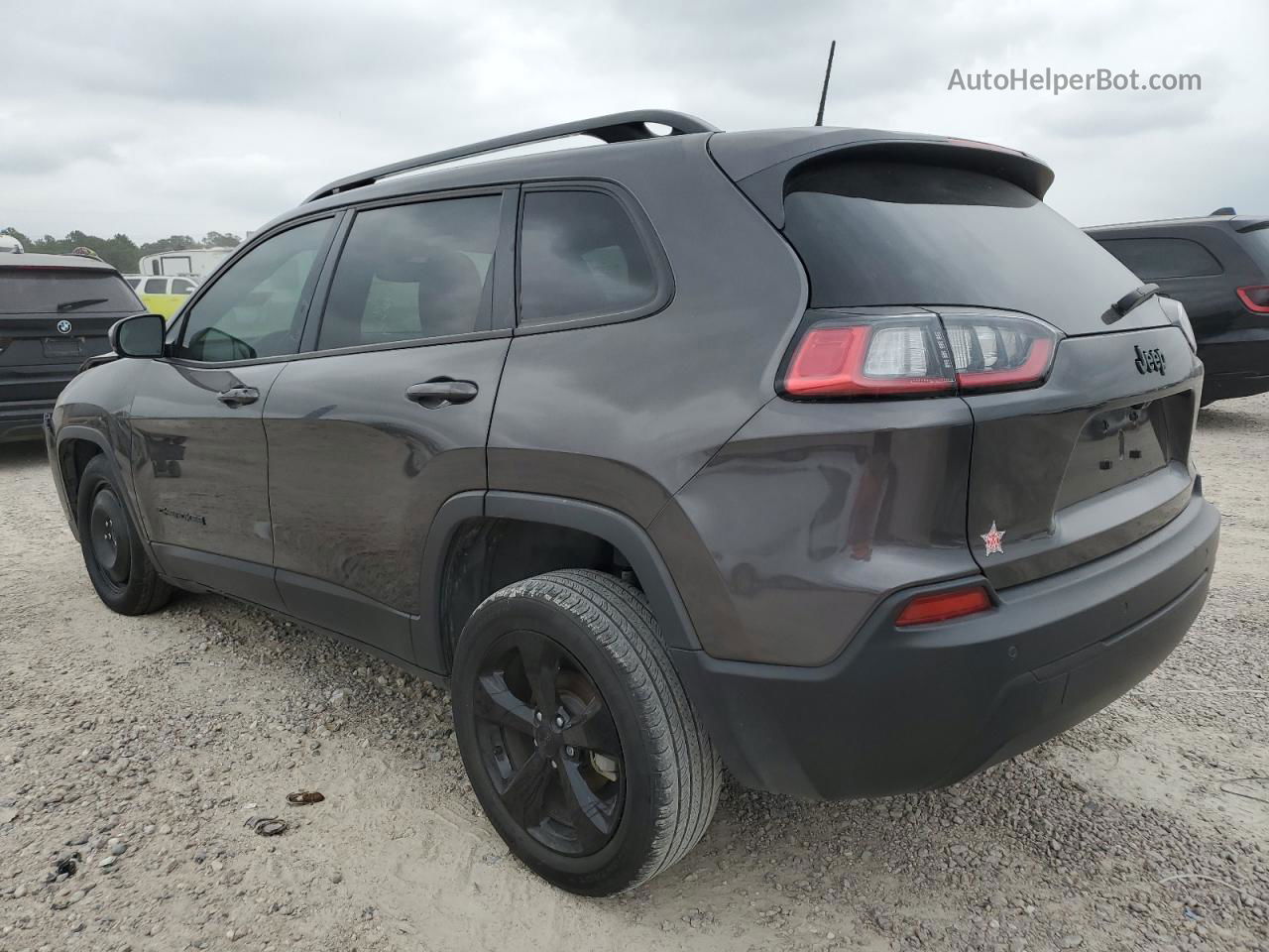 2021 Jeep Cherokee Latitude Plus Угольный vin: 1C4PJLLB8MD180563