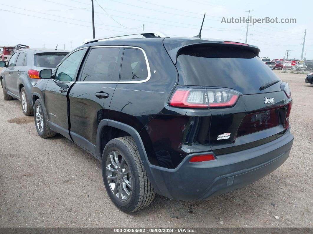 2019 Jeep Cherokee Latitude Plus Fwd Black vin: 1C4PJLLB9KD226317